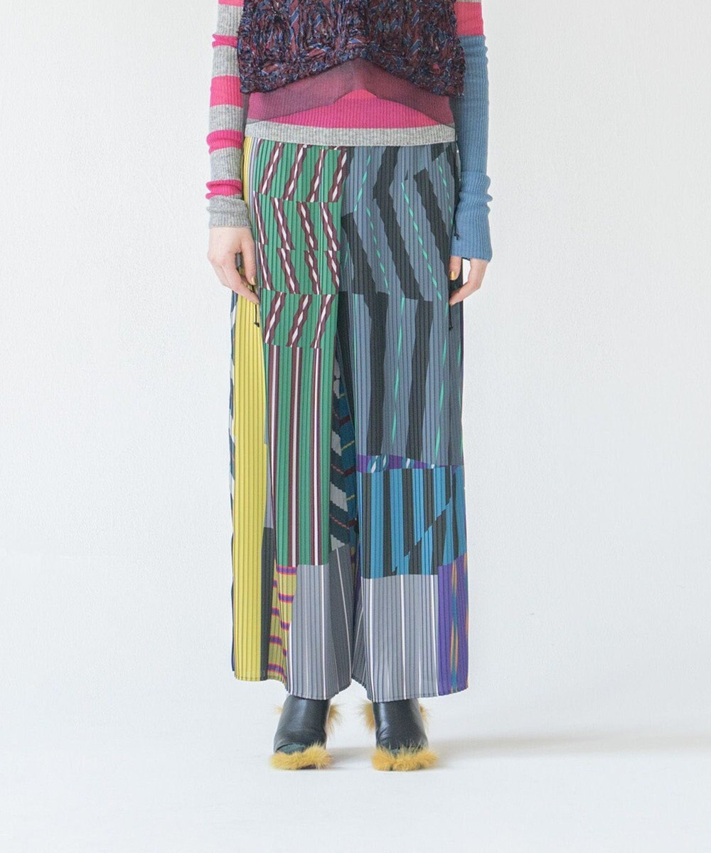 COQ PARALLEL 前後2WAYプリーツパンツ 