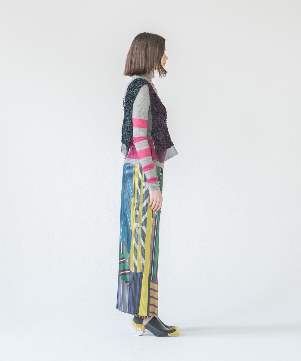 COQ PARALLEL 前後2WAYプリーツパンツ 