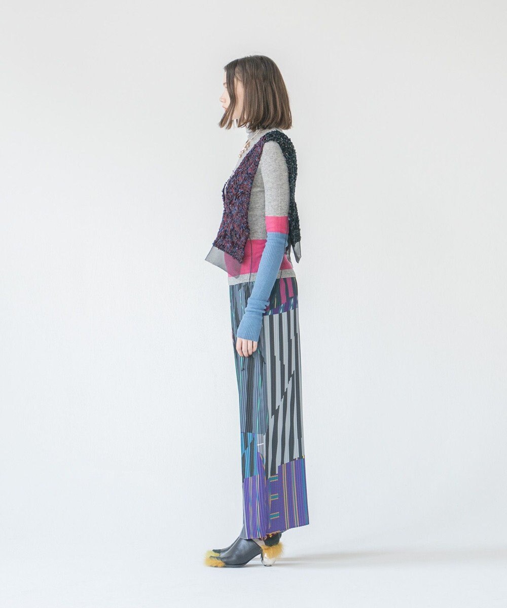 COQ PARALLEL 前後2WAYプリーツパンツ 