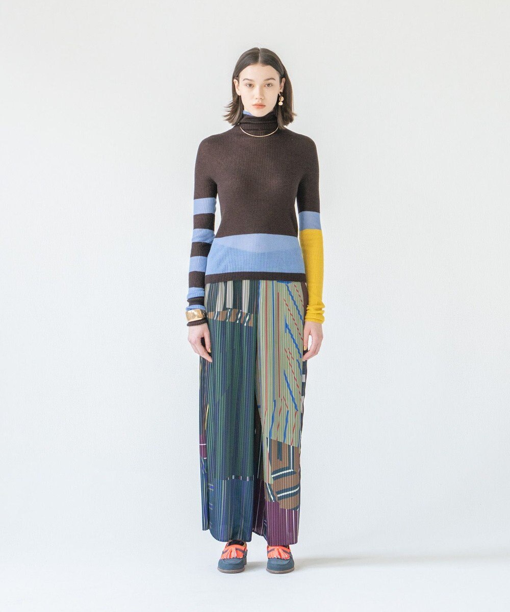 COQ PARALLEL 前後2WAYプリーツパンツ 