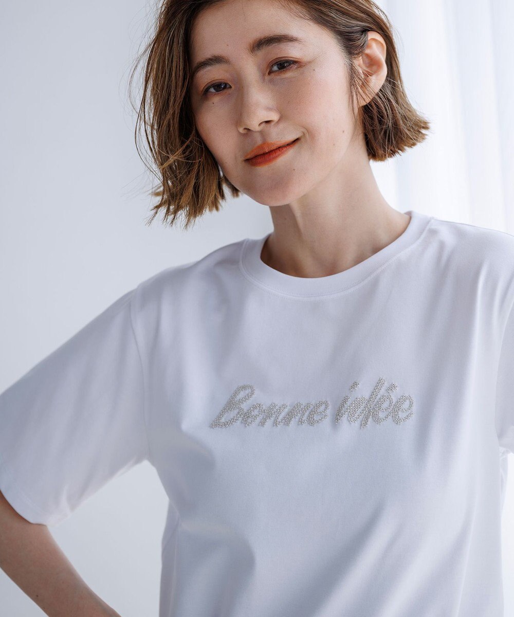23区 【~6/28まで受注生産】カスタマイズ スパンコール刺繍 半袖 Tシャツ 