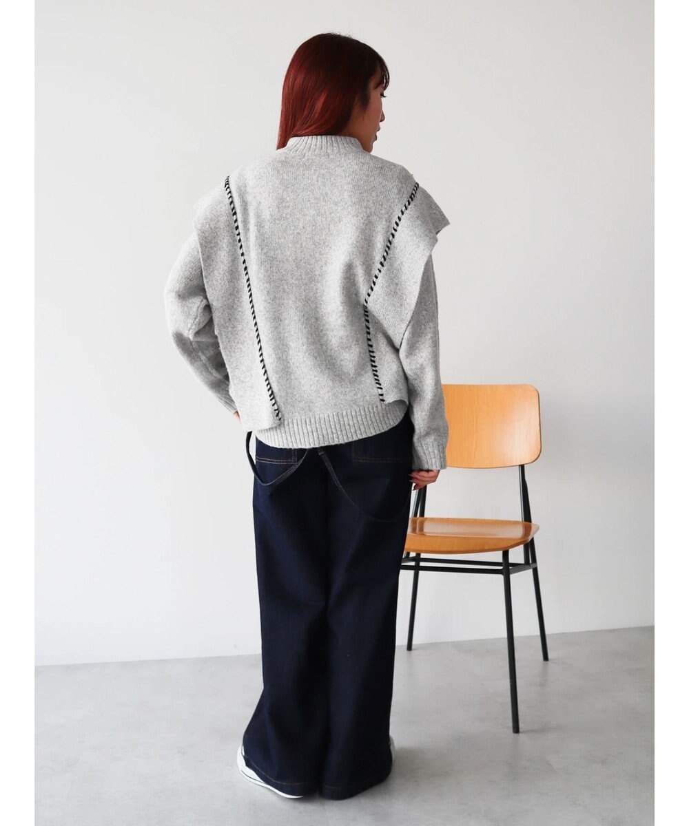 CRAFT STANDARD BOUTIQUE ハンドステッチニットプルオーバー 