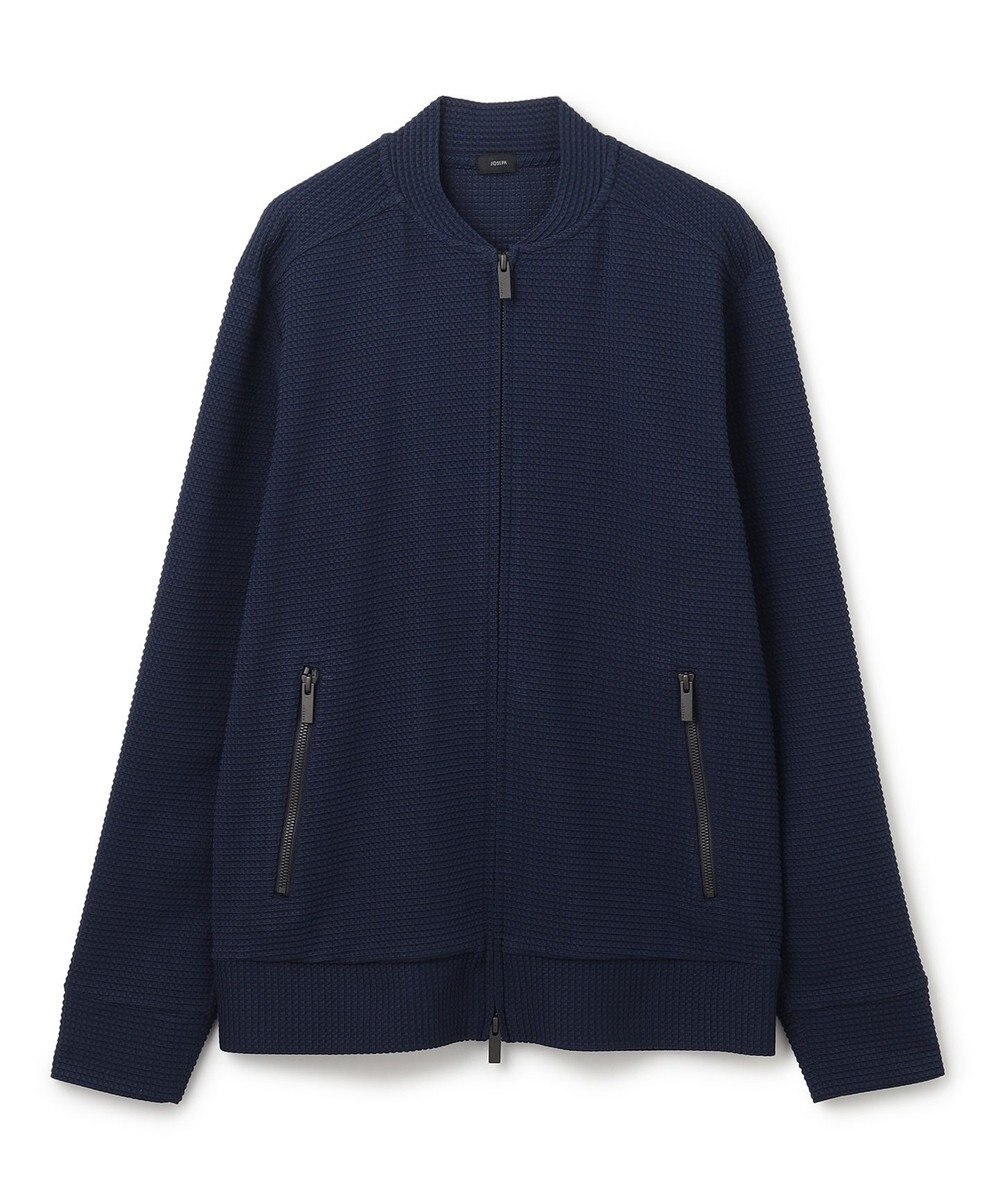 JOSEPH HOMME 【LEON 掲載】＜オリジナル素材＞ ライトタックジャージー ジップアップブルゾン 