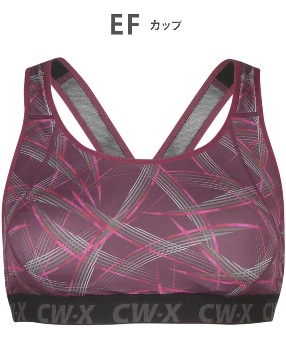 CW-X 【WOMEN】 スポーツブラ 5方向 吸汗速乾（前身頃） HTY128 /ワコール 