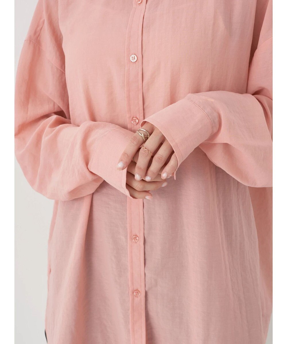 earth music&ecology シアーボーイズライクシャツ 