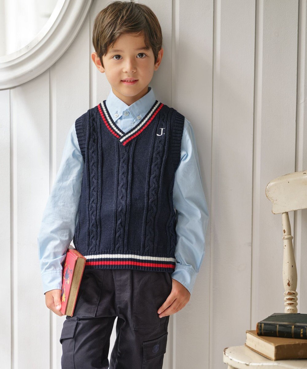J.PRESS KIDS 【140-170cm】チルデン ニットベスト 