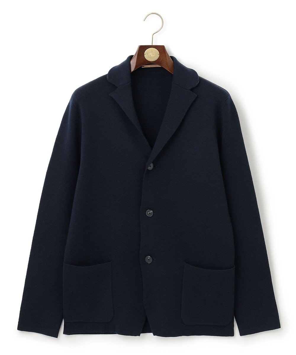 J.PRESS MEN ミラノリブニットジャケット 