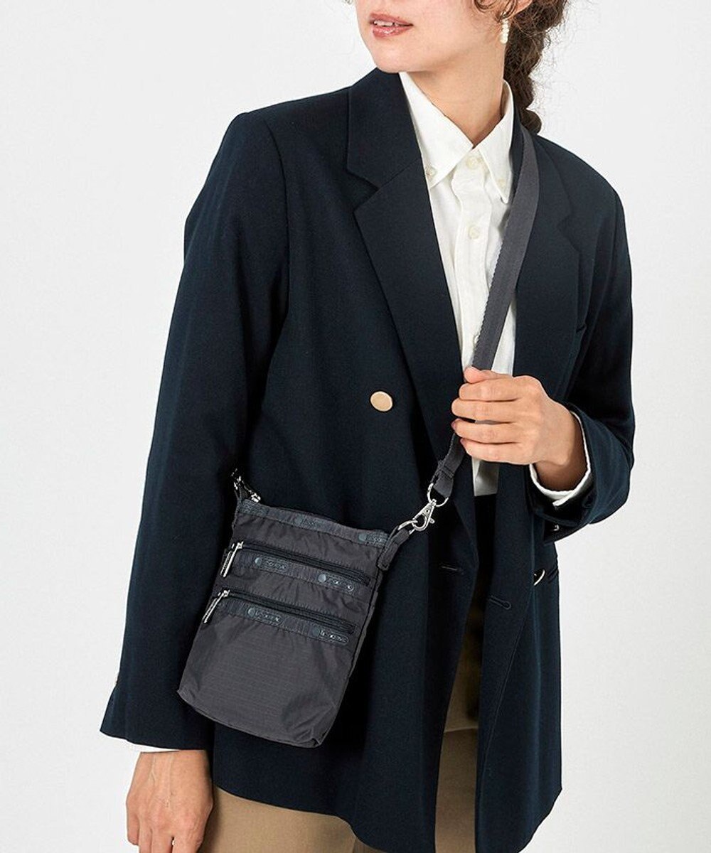 LeSportsac 3 ZIP CROSSBODY/サンダー 