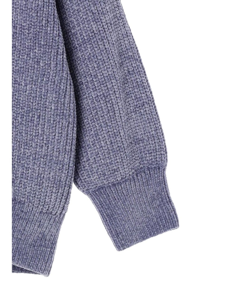 Green Parks ベロアモールニットプルオーバー 