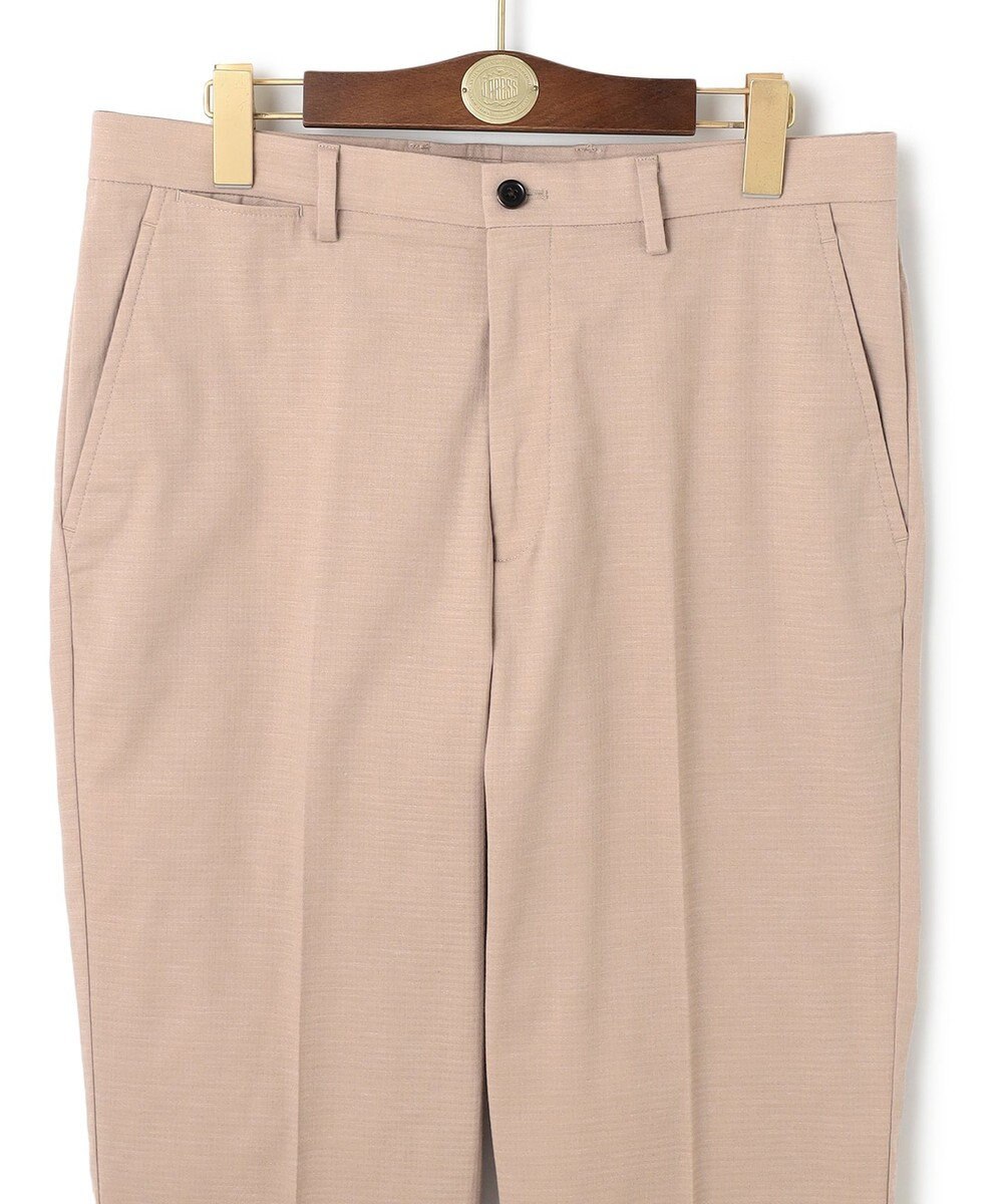 J.PRESS MEN 【ストレッチ】シャドウ千鳥ストレッチ ステムテーパードパンツ 