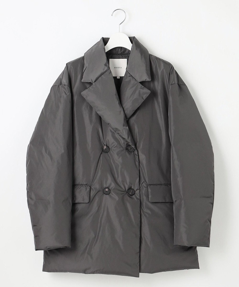 23区 L 【エステータ】LIMONTAタフタ ダウンコート 