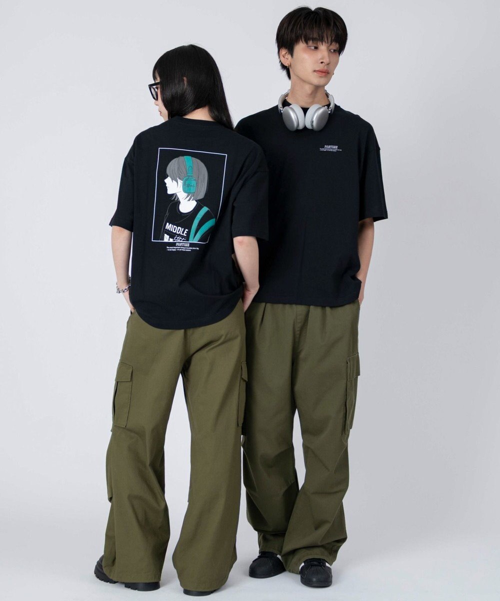 WEGO 【ユニセックス着用ITEM/XSSMLXLサイズ展開】アソートグラフィックBIG　T（SS）-2 