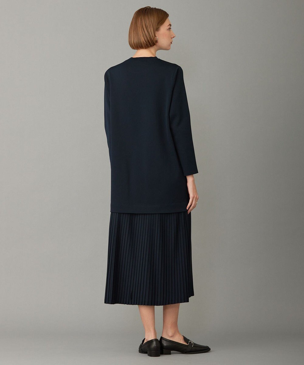 ICB 【洗える】リサイクルポリエステルハイゲージ ドッキングワンピース 