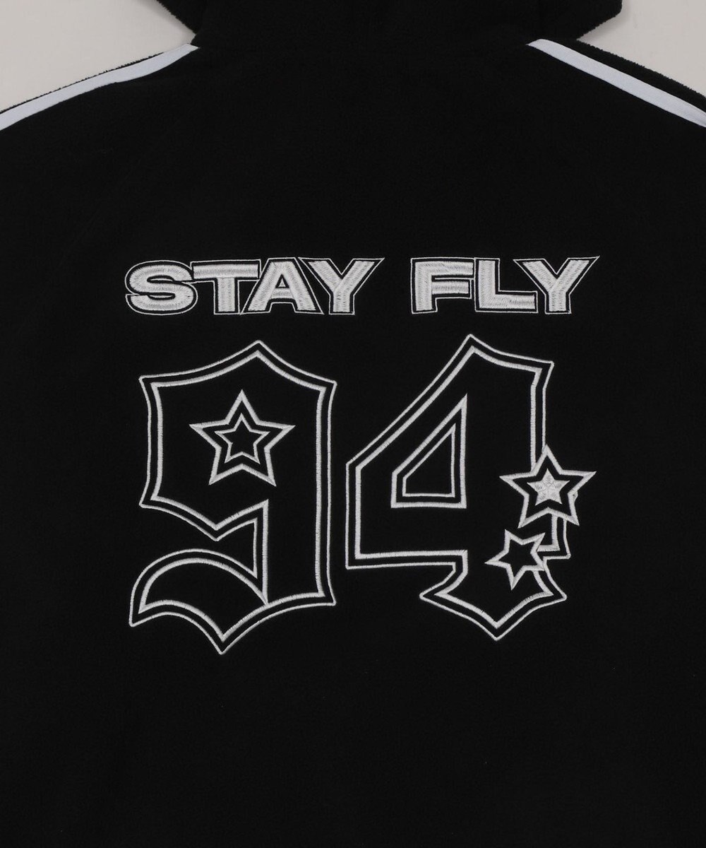 WEGO ラインフリースパーカー 