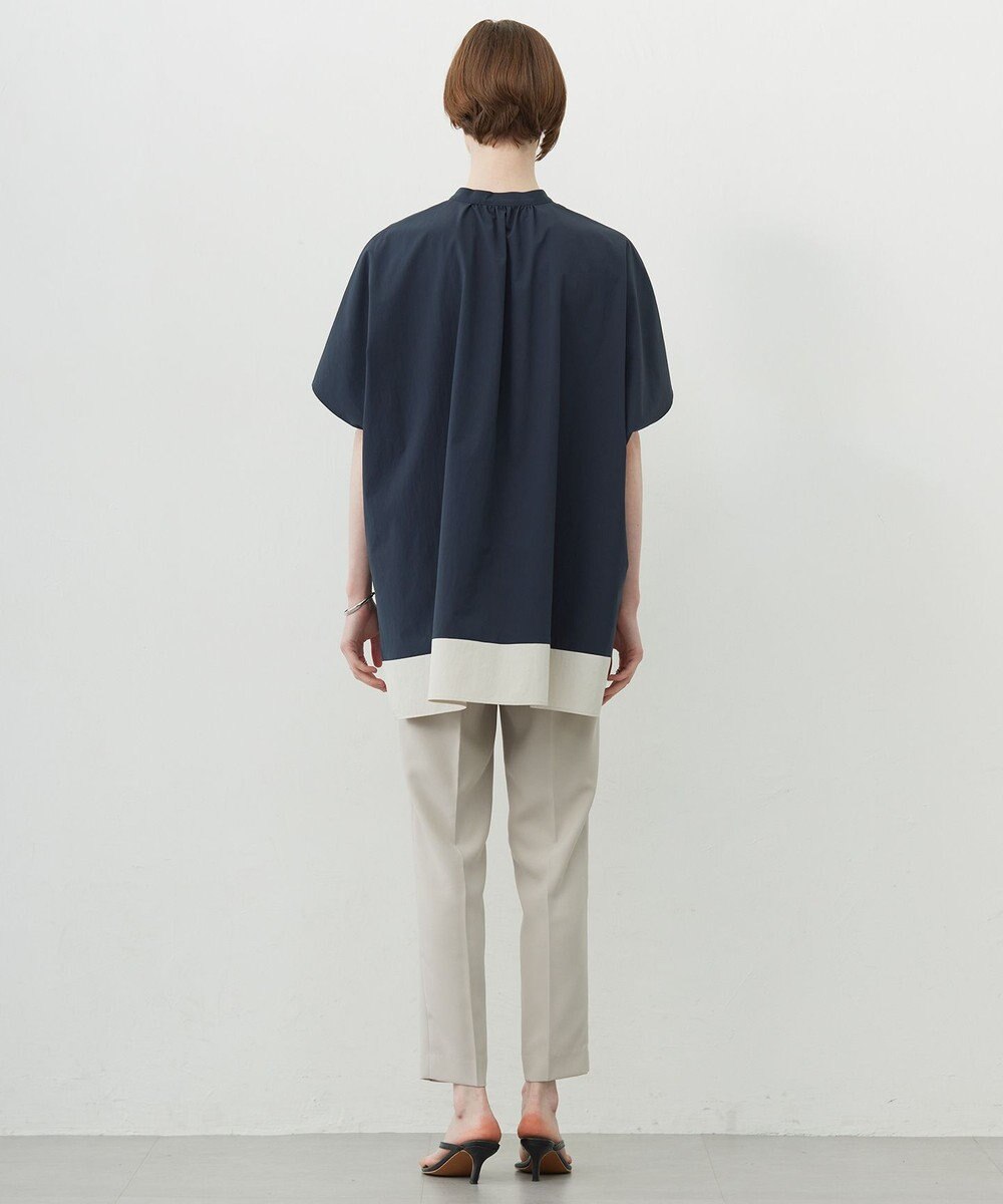 ICB L 【接触冷感・UVカット・洗える】 RENUソフトタイプライター ブラウス 