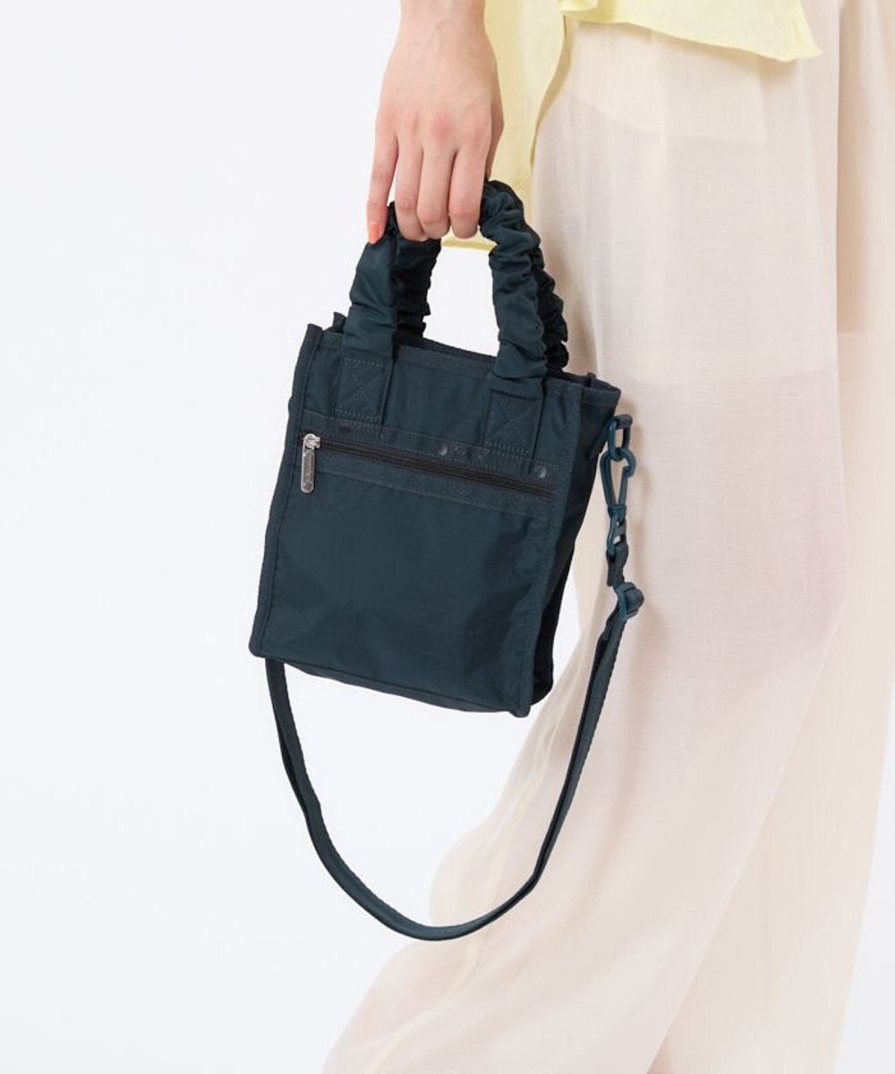LeSportsac GH MINI N/S TOTE/ミッドナイトグリーン 