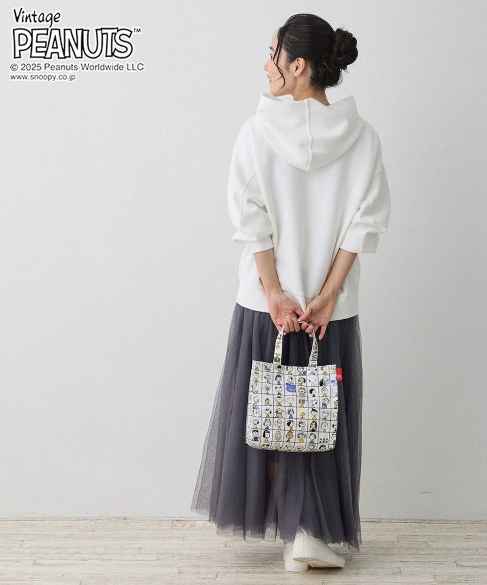 ROOTOTE 8431【スヌーピー】IP.スクエア.ラミネート.ピーナッツ-0L 