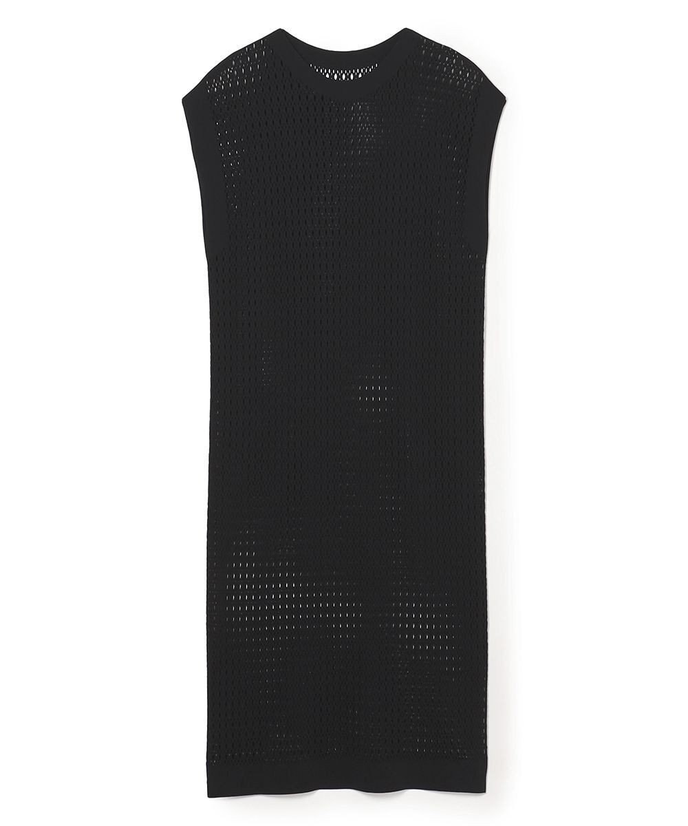 Chacott Chacott BALANCE【ノーソイングニット】メッシュニットワンピース 