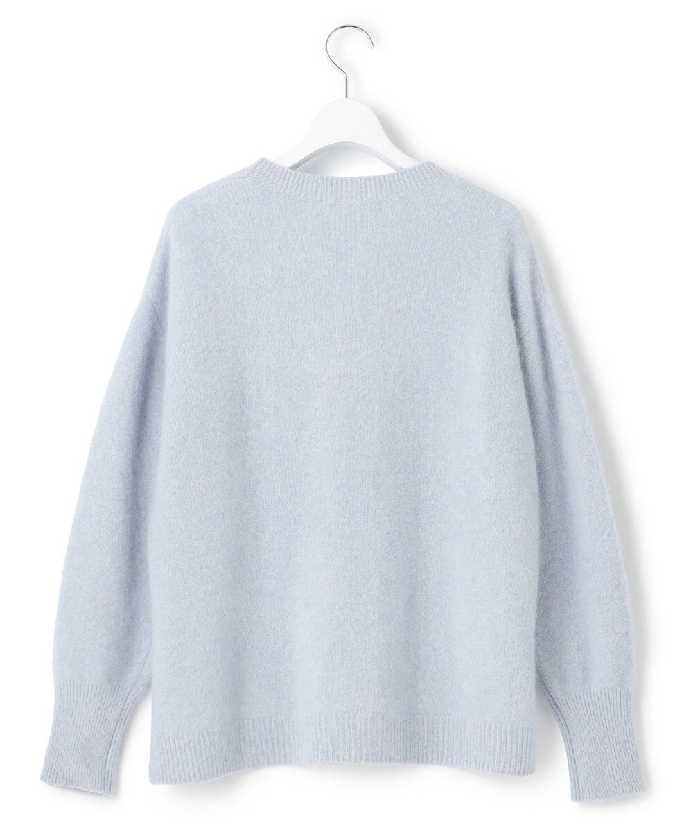 23区 L 【滝沢眞規子さん着用】クルーネック ヘアリー ニット 