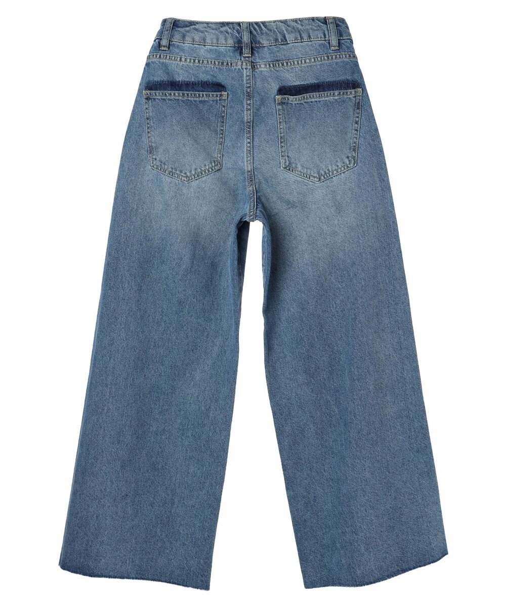 earth music&ecology サイドラインデニムパンツ 