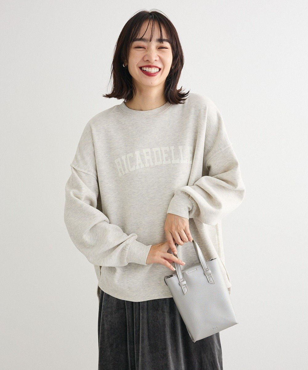 Green Parks 裏起毛ルーズサイズロゴプルオーバー 