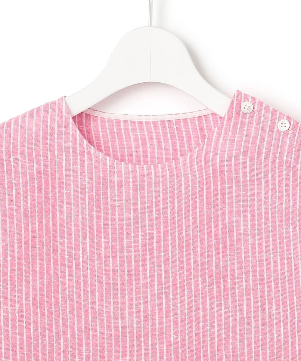 23区 【先行予約】LIBECOリネン ボリュームスリーブ ブラウス 