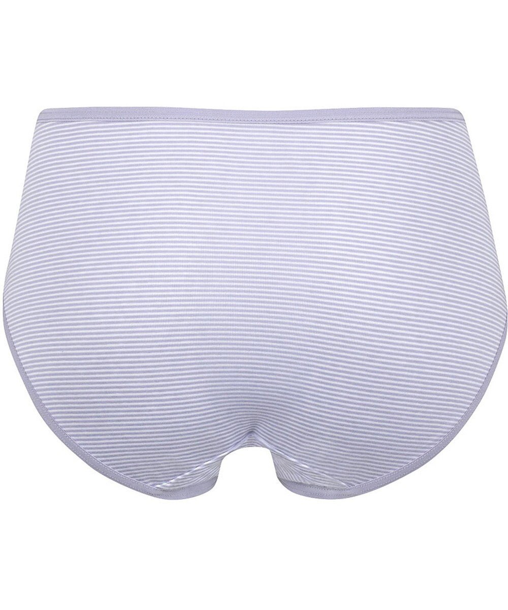 Wing ショーツ 綿混(身生地部) ここちよいフィット感 ムレにくい(身生地部) 【デイリーフィット 綿混ボーダー】 はきこみ丈ふつう EC2650 ウイング／ワコール 