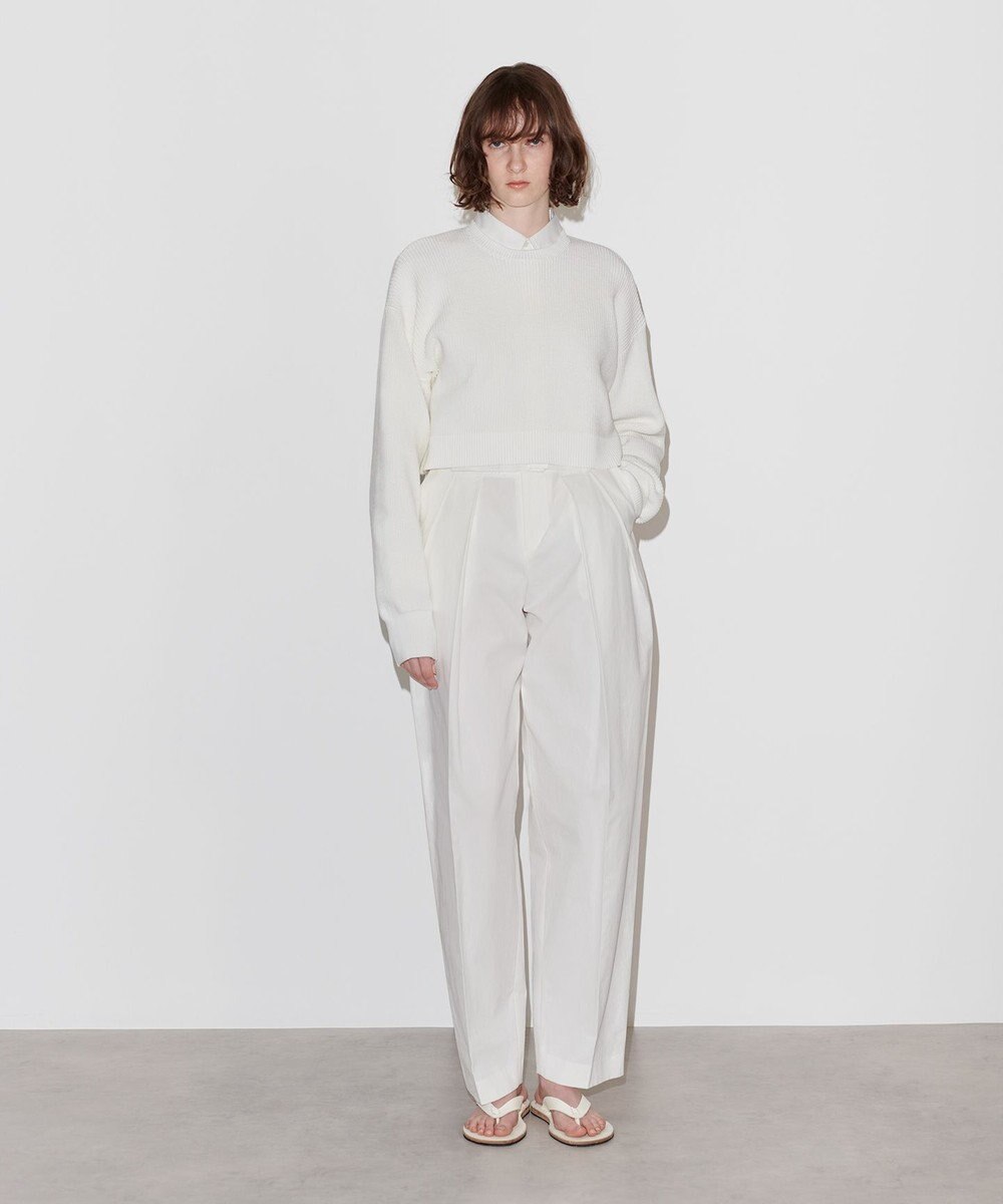 NAVE 【Nave 　洗える】ルピナス コットンニットトップス 