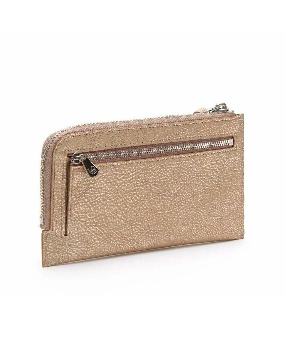 A.D.M.J. 【牛革】メタリックレザー/オーガナイザーパース 