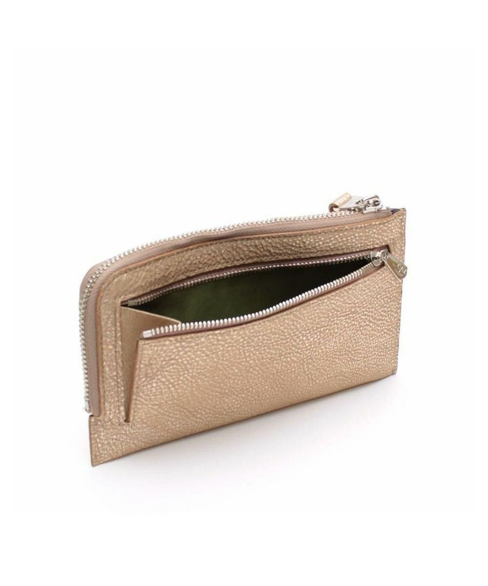 A.D.M.J. 【牛革】メタリックレザー/オーガナイザーパース 