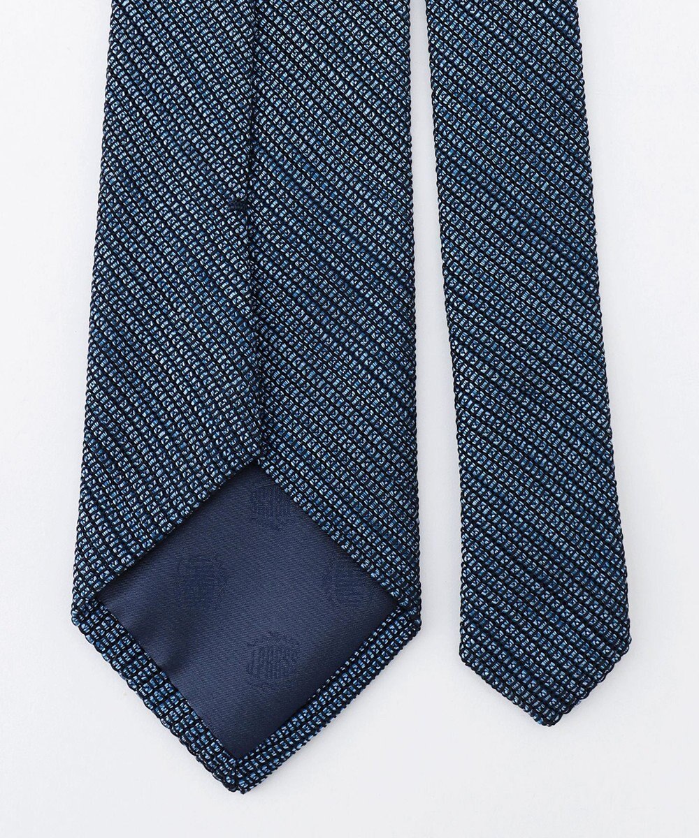 J.PRESS MEN 【KUSKA×J.PRESS ALL HANDMADE GRENADINE COLLECTION】インディゴブルー無地 ネクタイ 