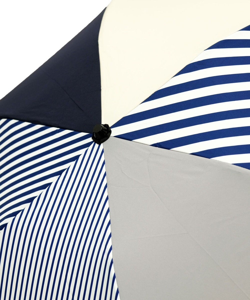 +RING 【UVカット90%以上】【数量限定】UNISEX  折傘 55cm NVY-STP T1233 