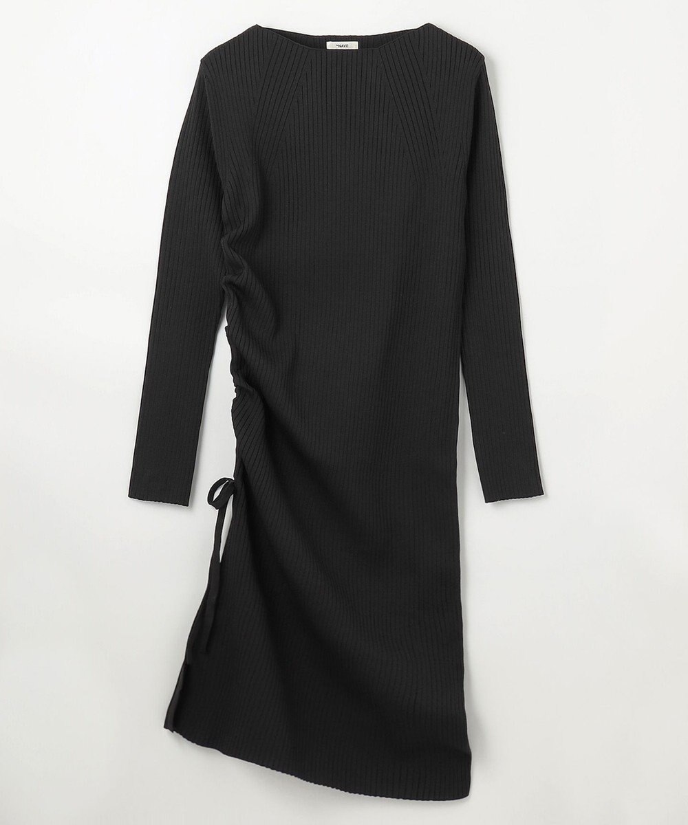 NAVE 【ReNAVE・洗える】スポンディッシュワイドリブワンピース 