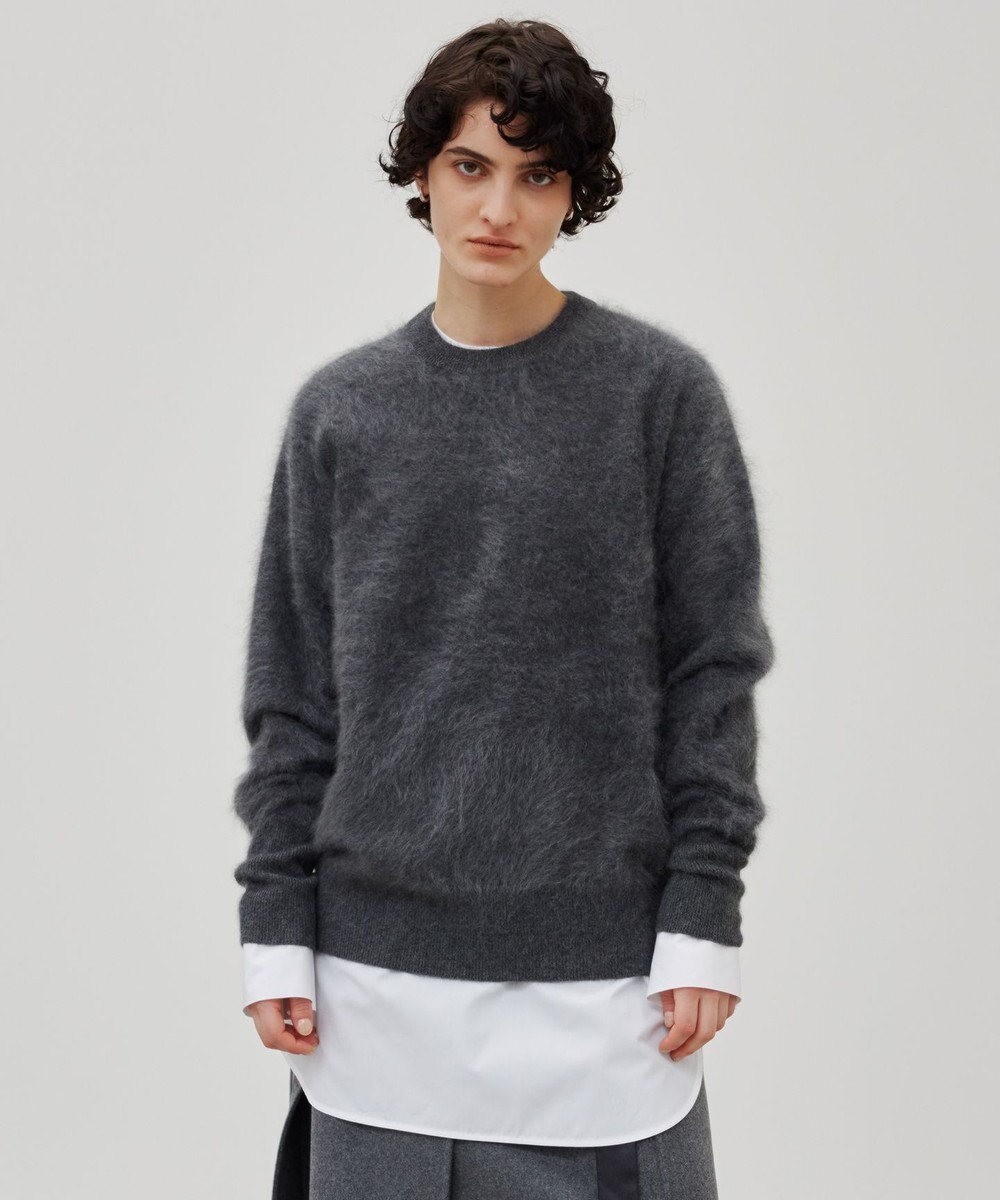 BEIGE， BRANCHI / カシミヤクルーネックニット 