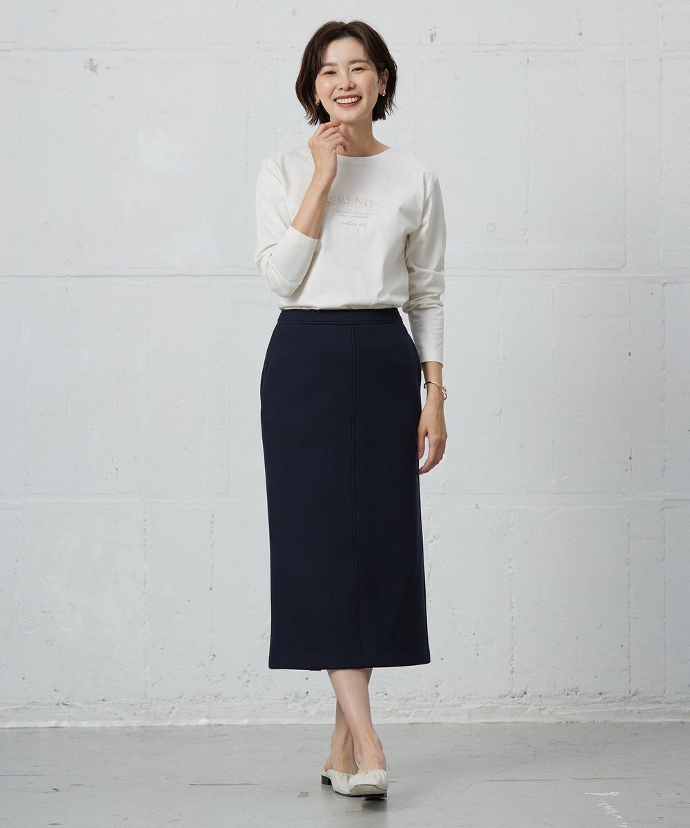 J.PRESS LADIES ロゴ Tシャツ 