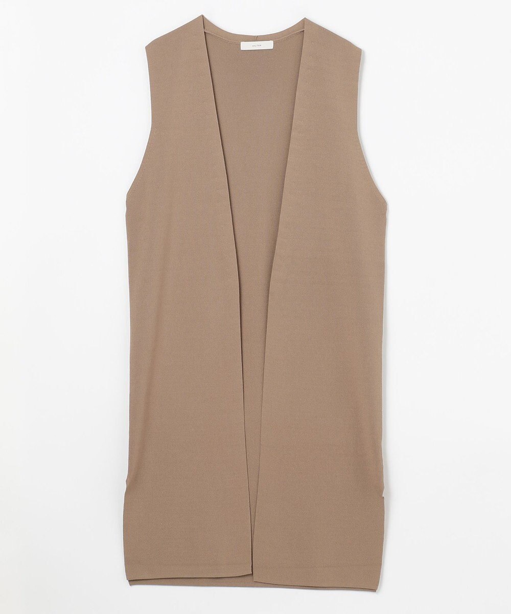 ANY 【洗濯機可/接触冷感】クールタッチニットジレ 