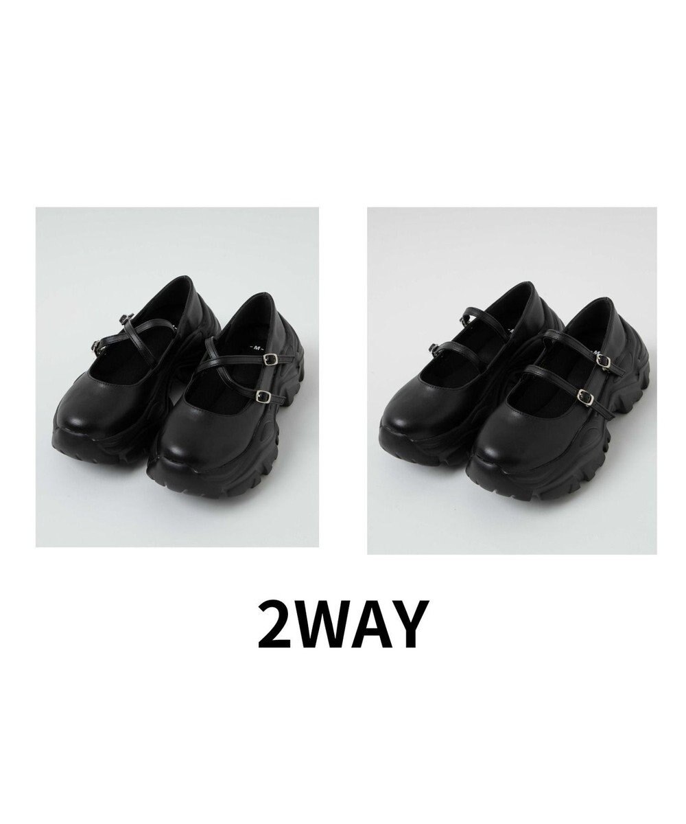 WEGO 2WAYベルトシューズ 