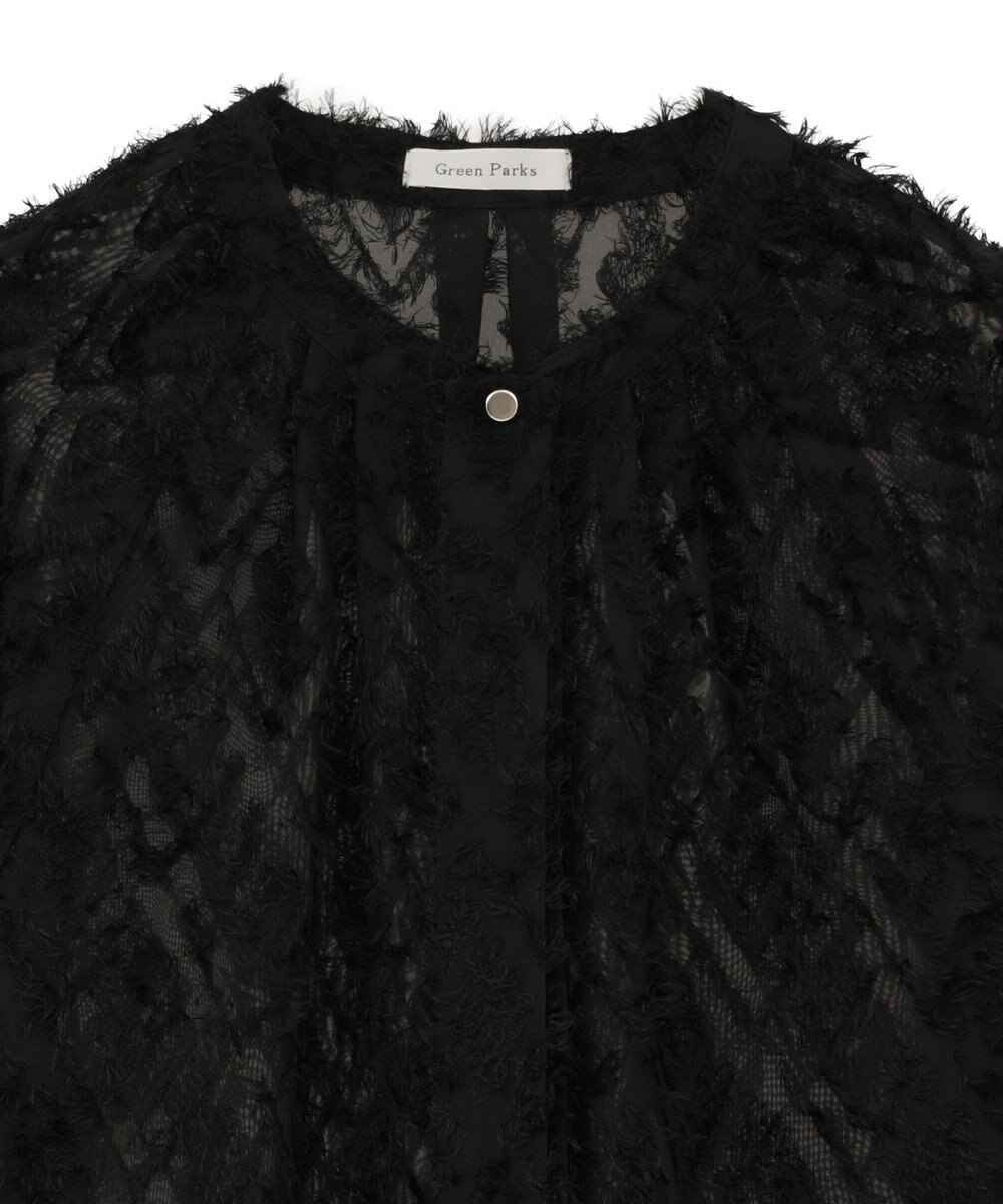 Green Parks Ｏ．フサフサ２ｗａｙボウタイブラウス 