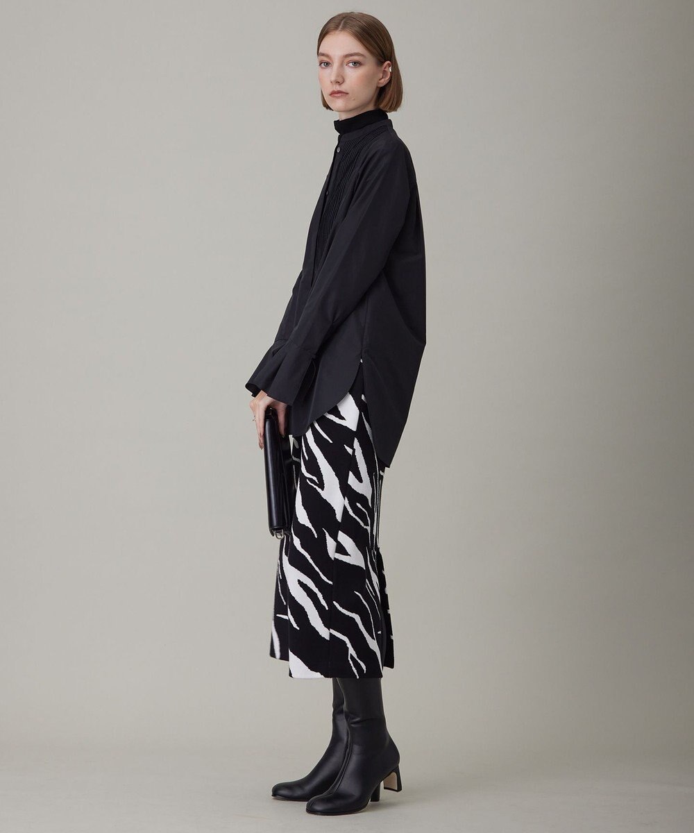 ICB L 【洗える】 トリアセコットンタイプライター シャツブラウス 