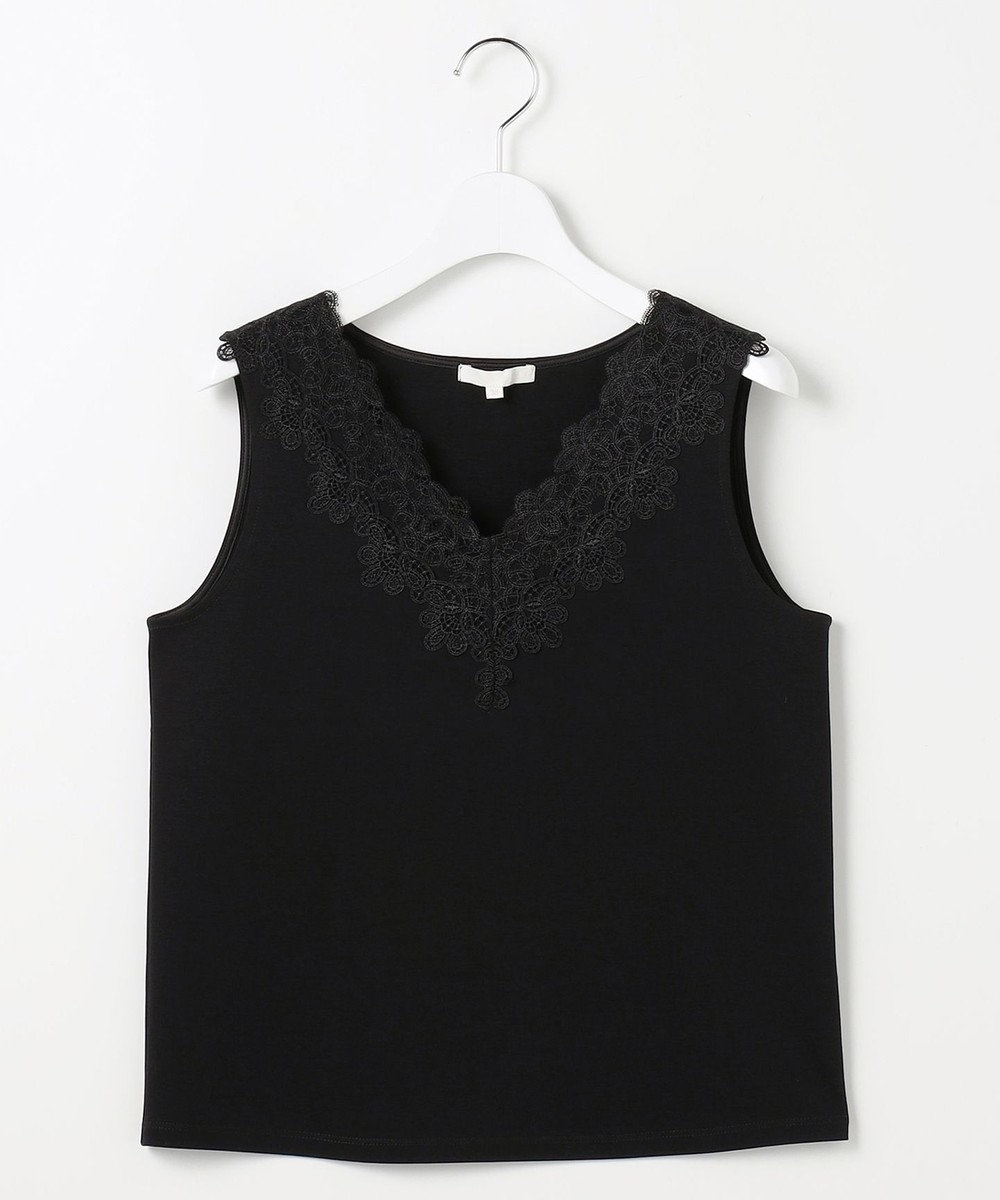 自由区 L コンパクトハイゲージレース タンクトップ 