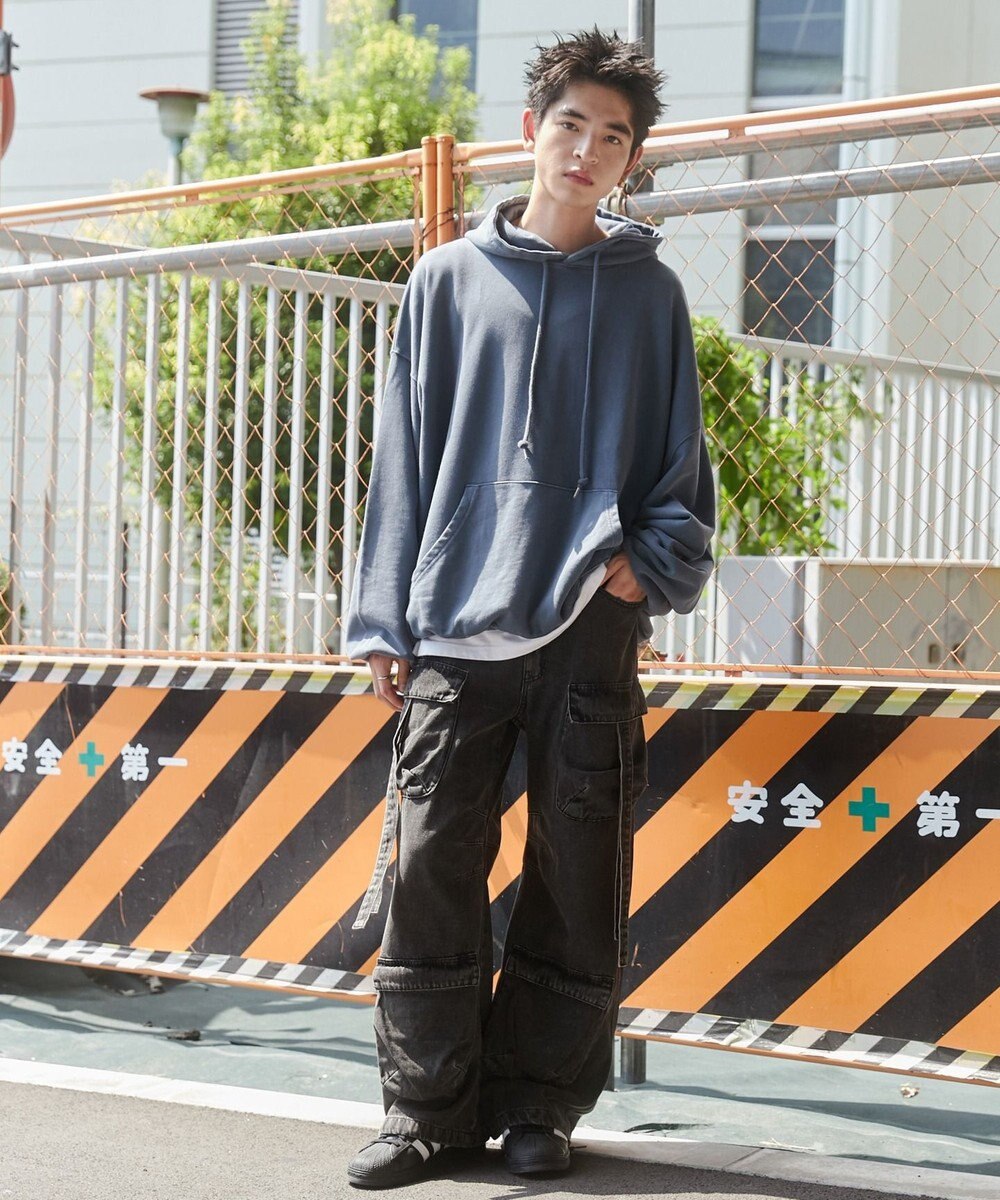 WEGO マルチポケットデニムパンツ 