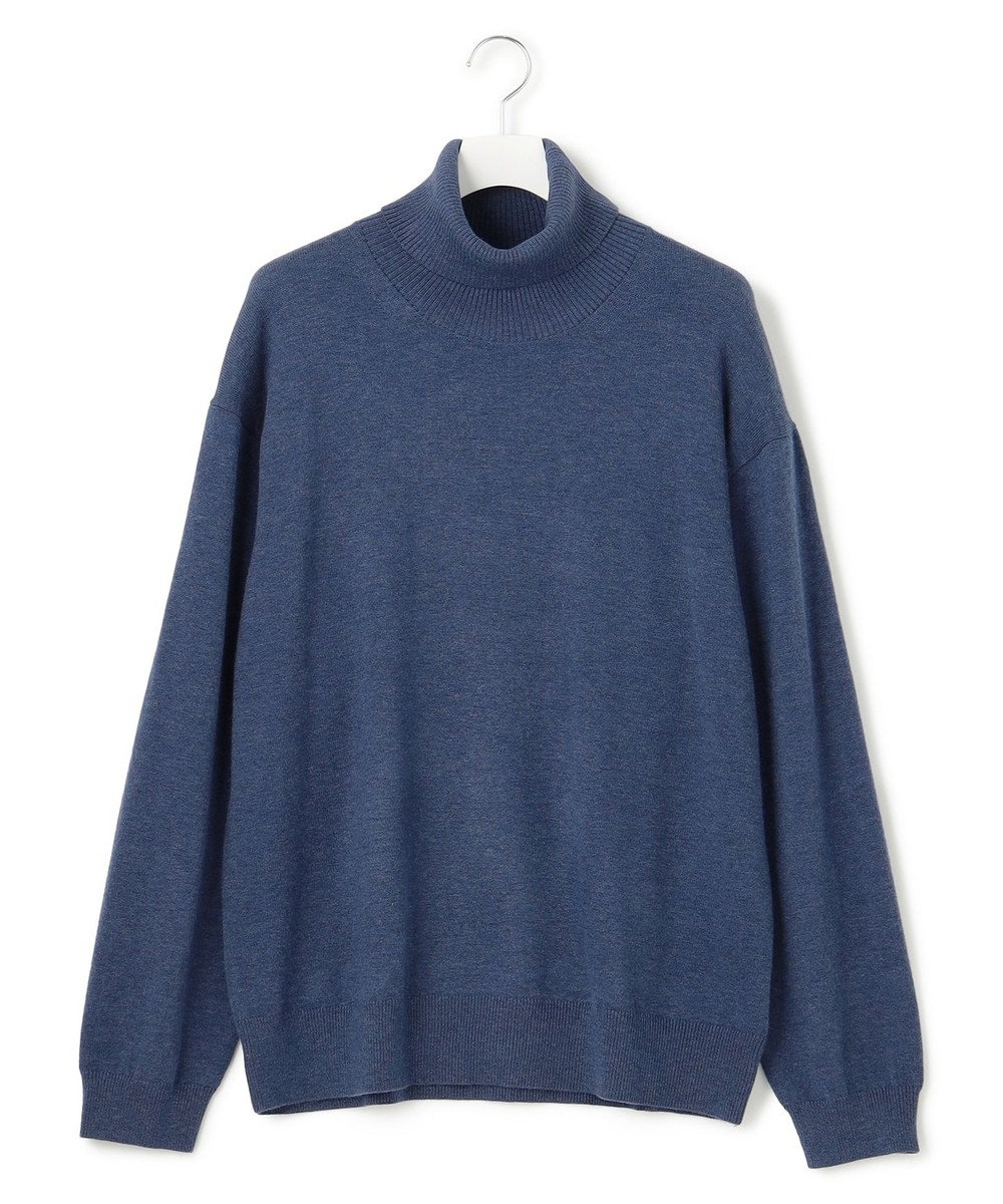 J.PRESS YORK STREET 【UNISEX】ANTI PILLING WOOL タートルネック ニット 