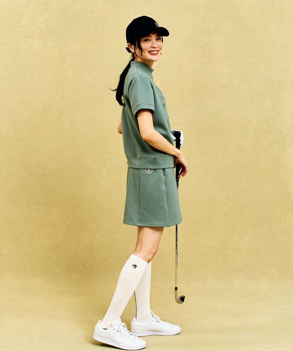 23区GOLF 【WOMEN】カノコダンボール スウェットスカート 