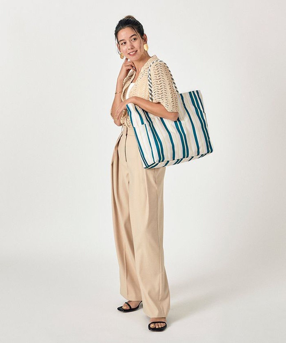 LARGE 2 WAY TOTE/2WAYプリムローズイエロースクリプト / LeSportsac 