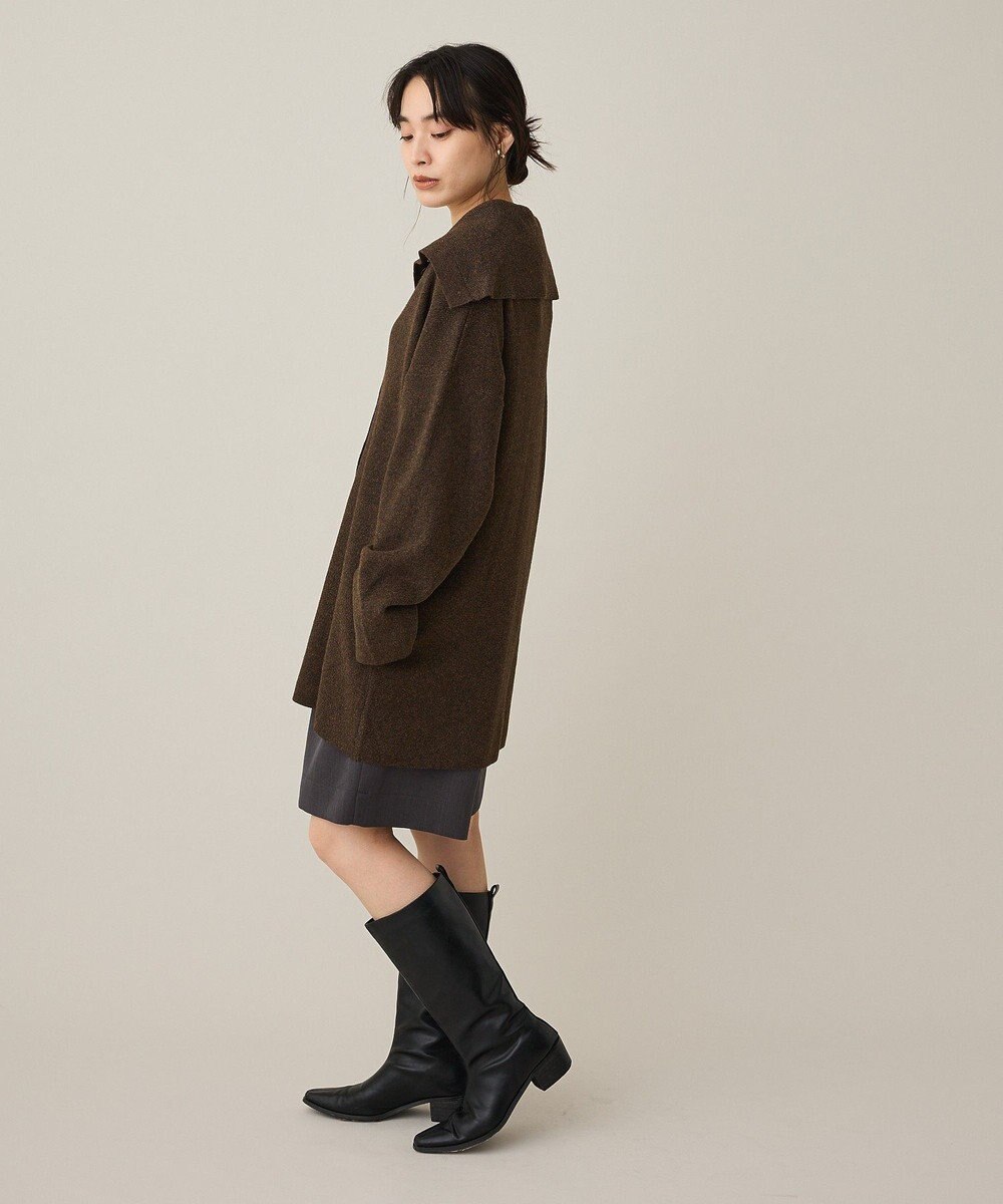 CRAFT STANDARD BOUTIQUE ビックカラーコーディガン 