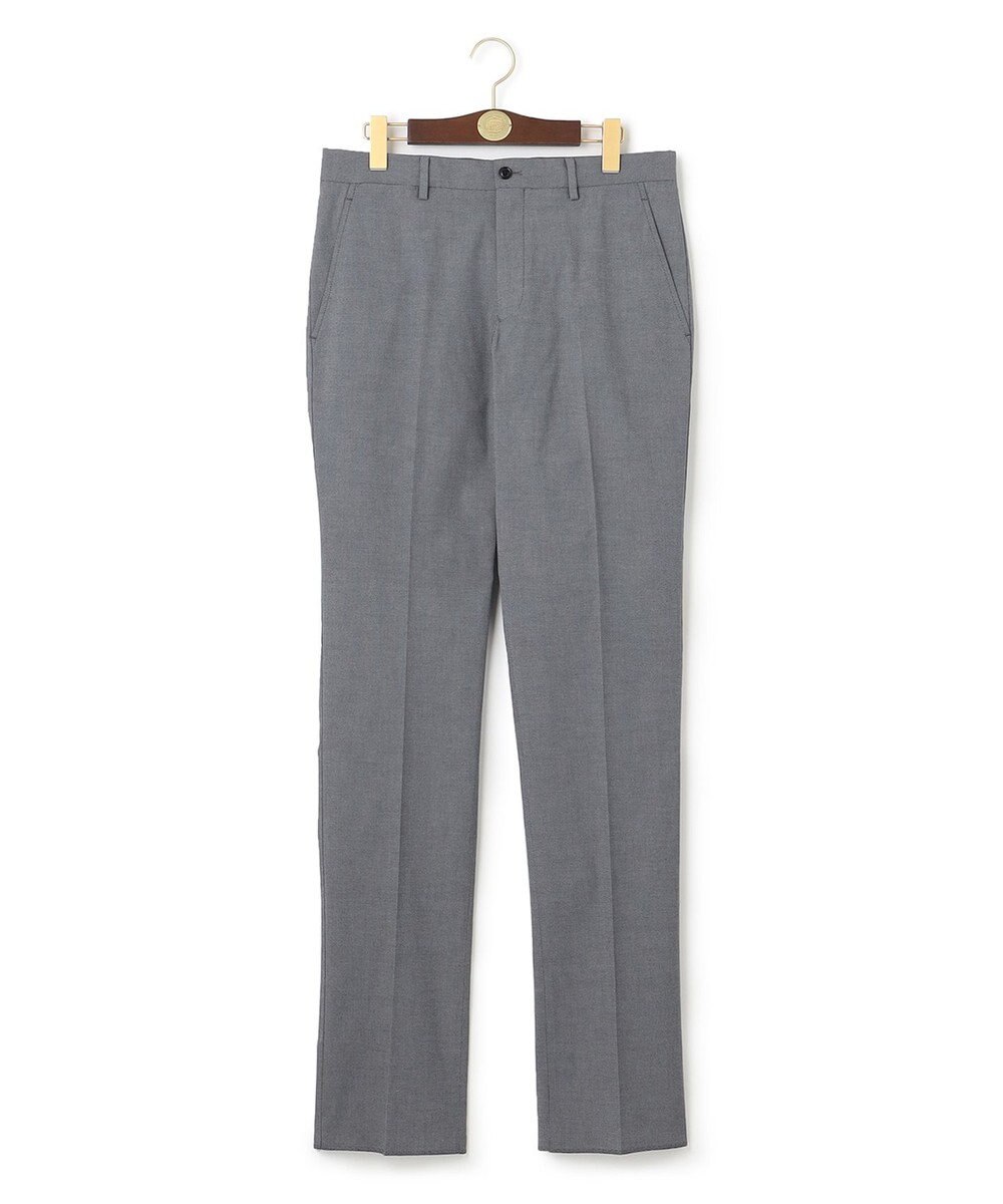 J.PRESS MEN ハイパワーストレッチ シャンブレードビー パンツ 