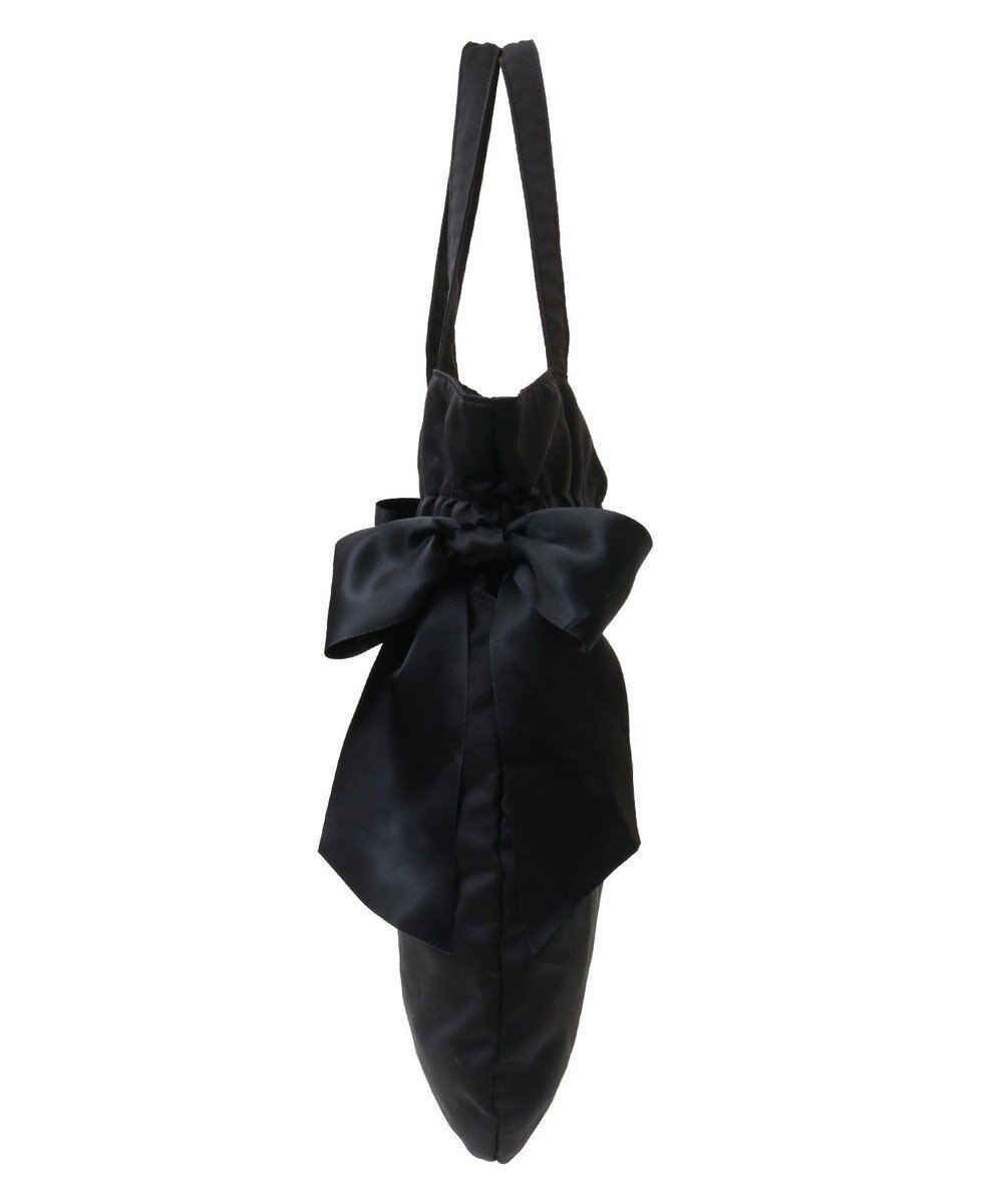 Maison de FLEUR ダブルリボンギャザートートバッグ 