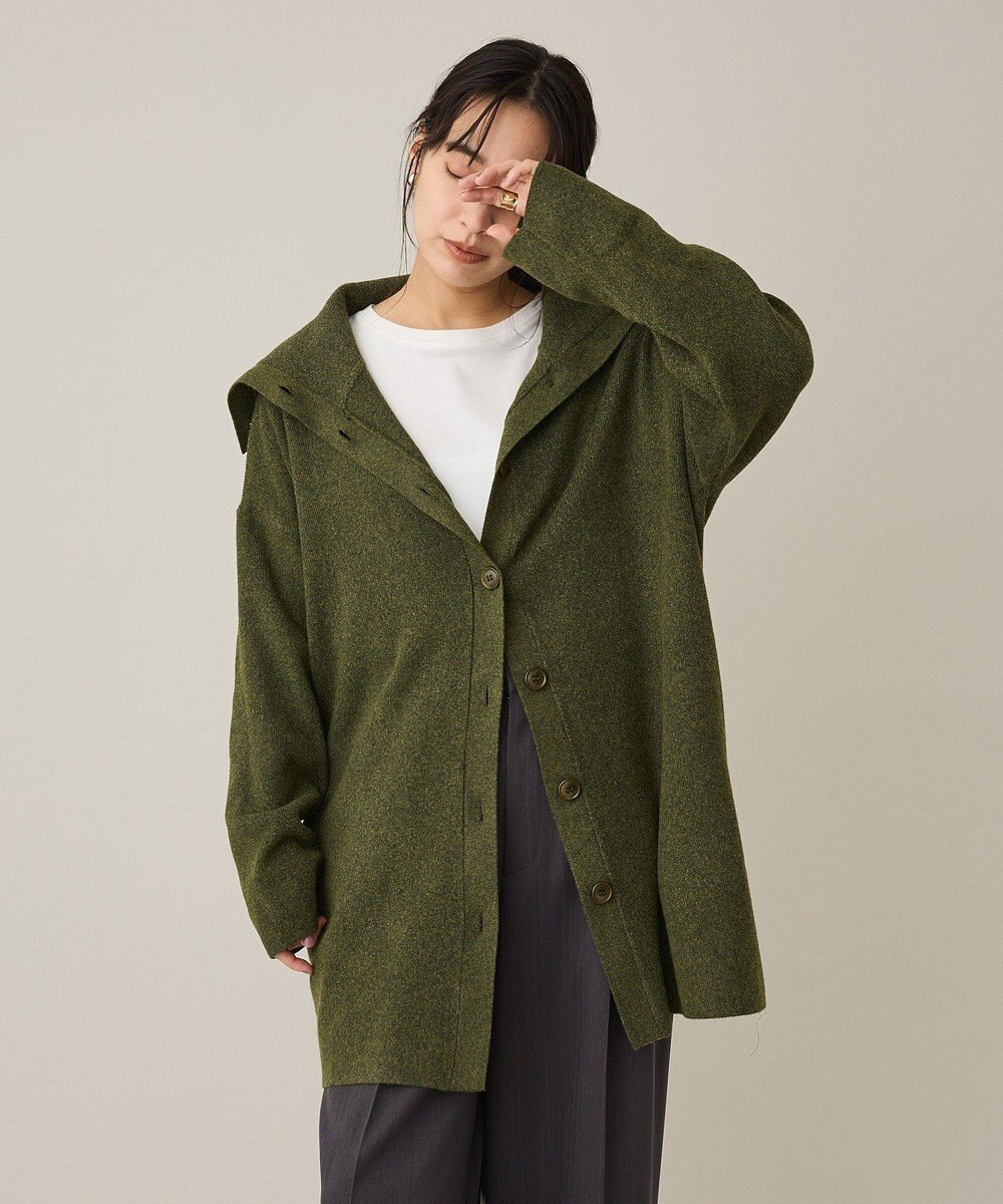 CRAFT STANDARD BOUTIQUE ビックカラーコーディガン 