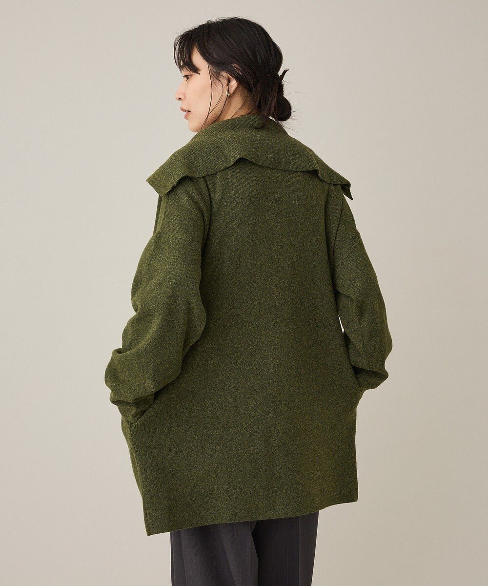 CRAFT STANDARD BOUTIQUE ビックカラーコーディガン 