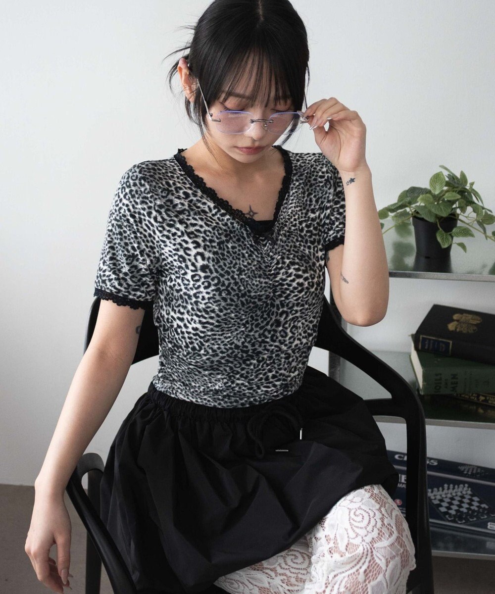 WEGO レオパードレースちびT 